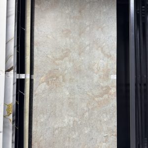 PVC стенен панел MG 524 бежово-сив естествен камък 122×280 см